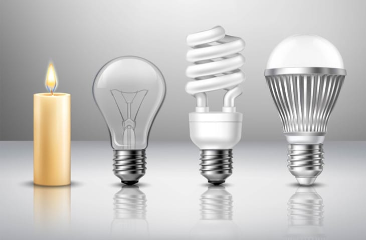 LED-Lampen oder Energiesparlampen